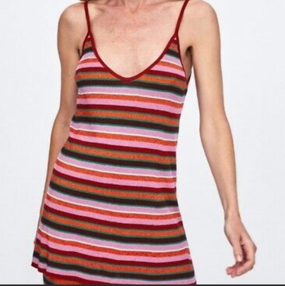 NWT Zara Ribbed Tank - Picture 1 of 8